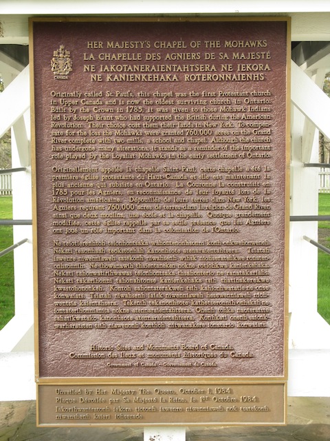 Her Majesty's Chapel of the Mohawks