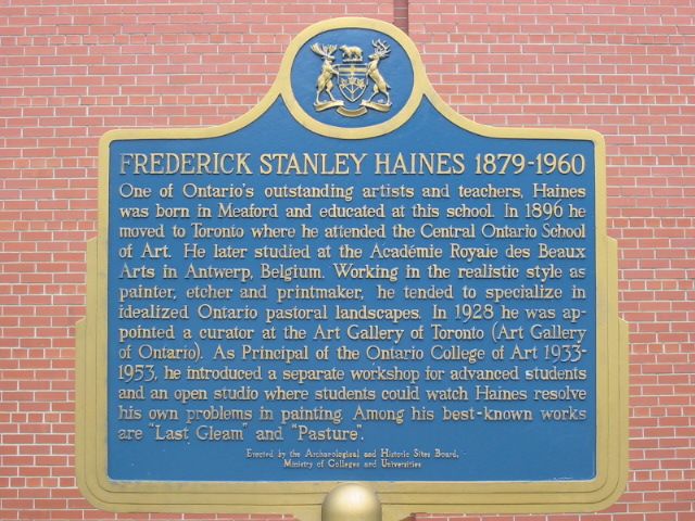 Frederick Stanley Haines 1879-1960